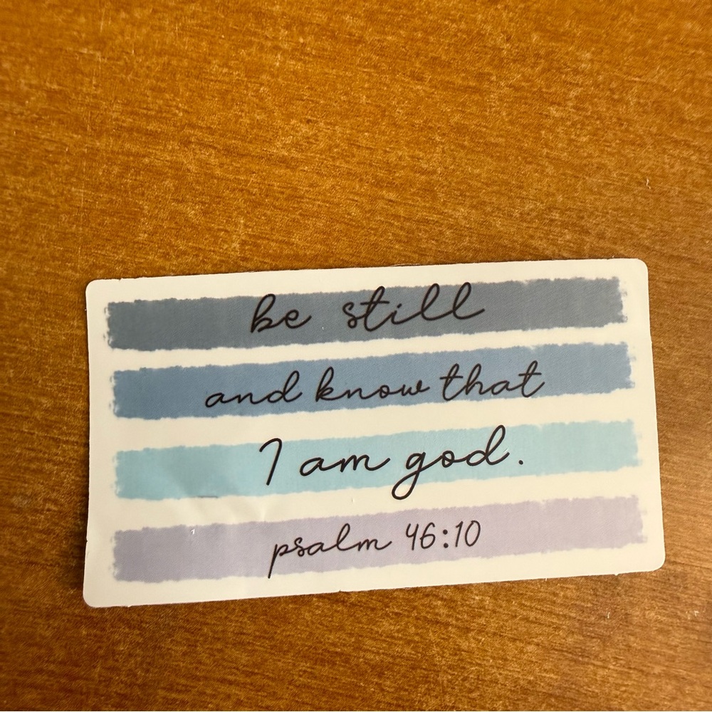 Inspirational‎ Wall Art Sticker - Blue and Gray